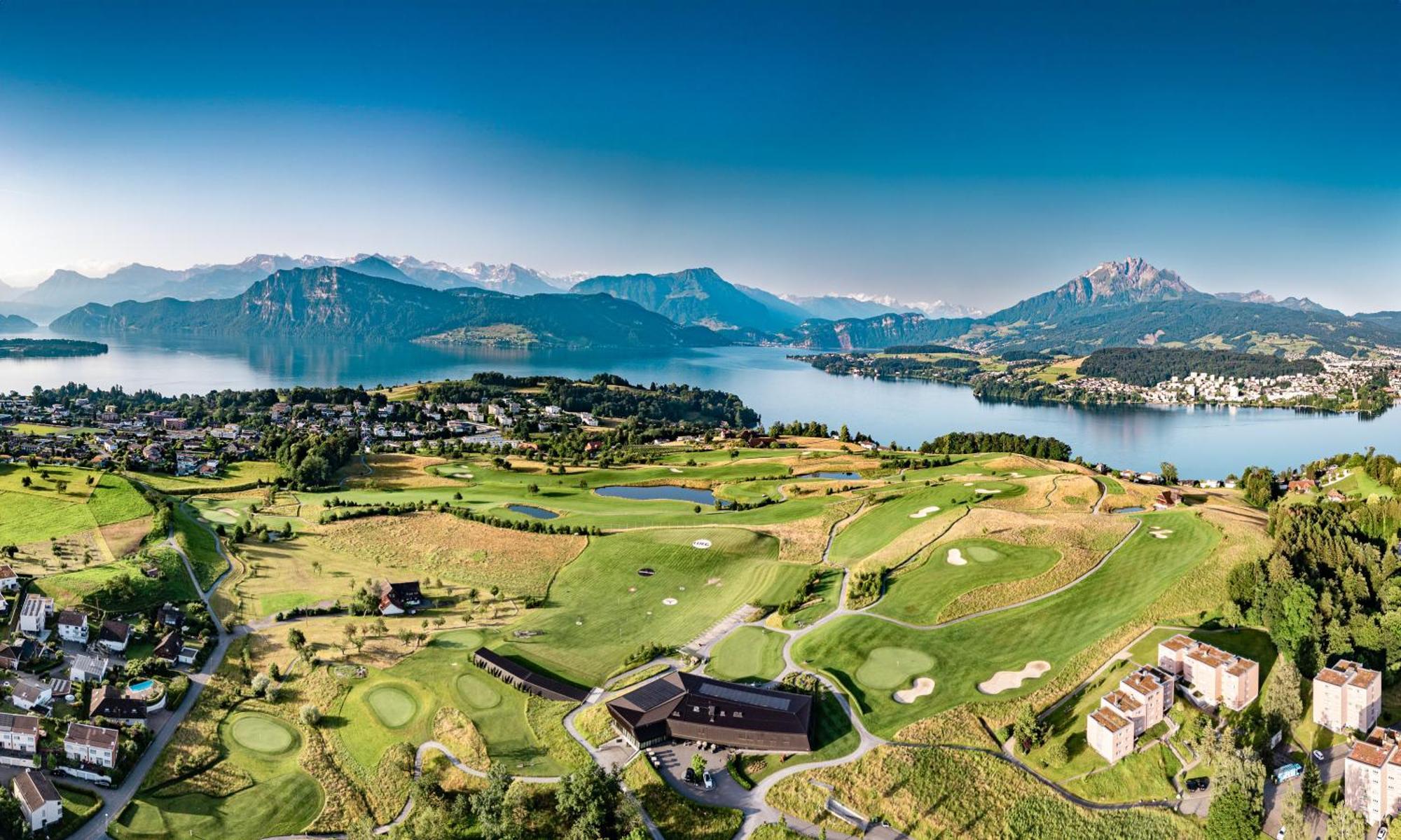 Gasthaus Badhof - Golfhotel Meggen Buitenkant foto