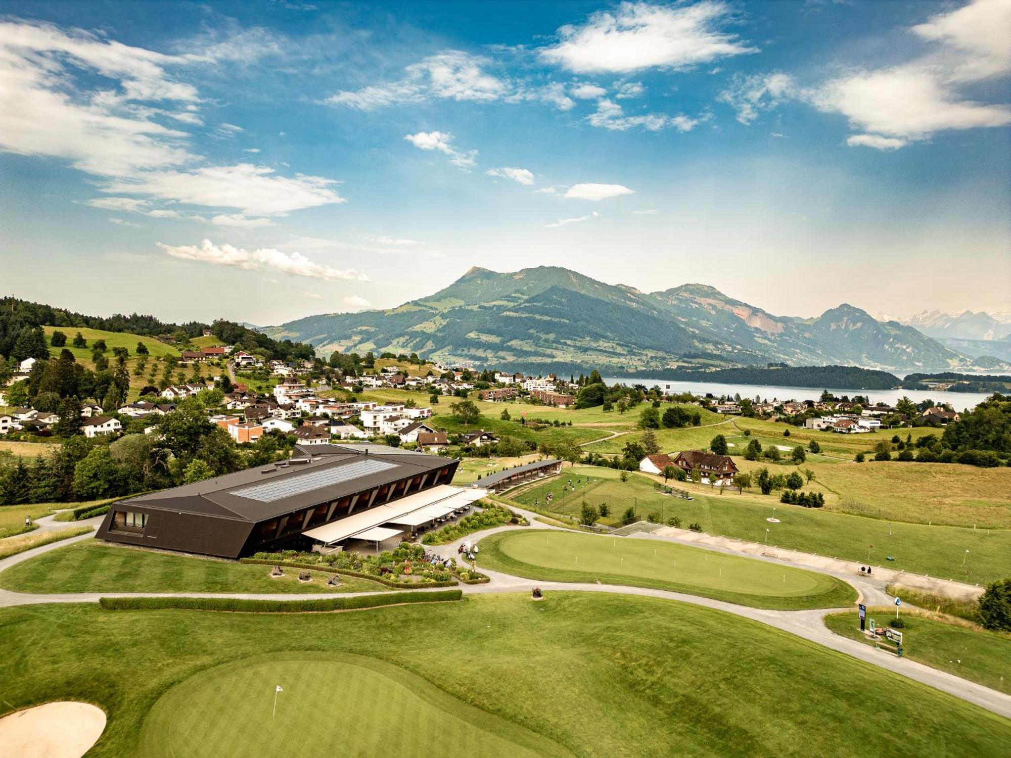Gasthaus Badhof - Golfhotel Meggen Buitenkant foto