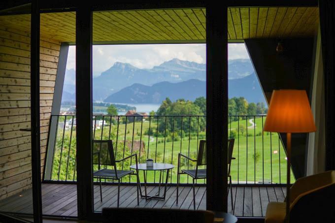 Gasthaus Badhof - Golfhotel Meggen Buitenkant foto