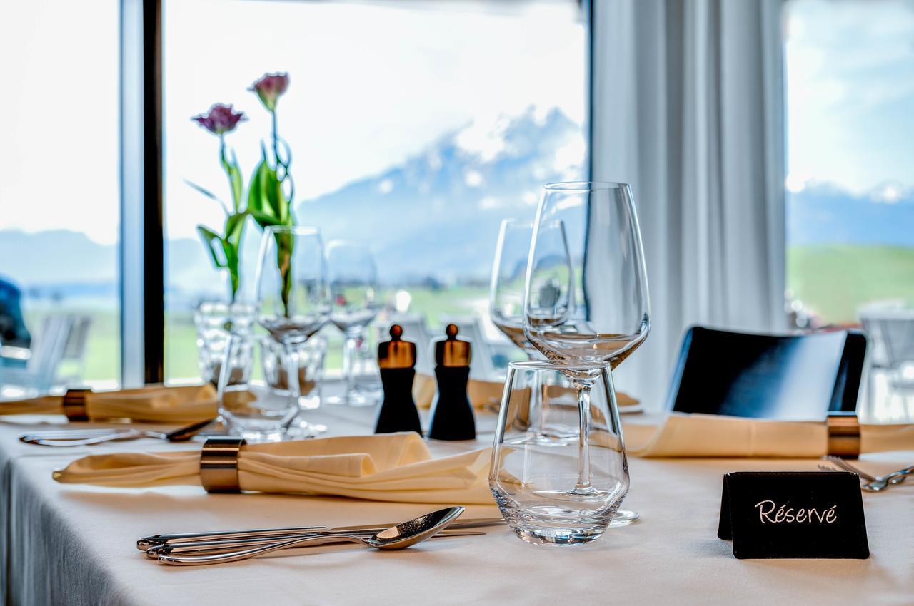 Gasthaus Badhof - Golfhotel Meggen Buitenkant foto
