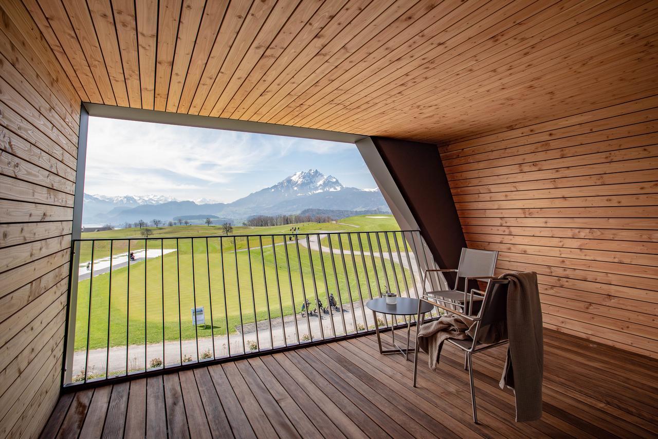 Gasthaus Badhof - Golfhotel Meggen Buitenkant foto
